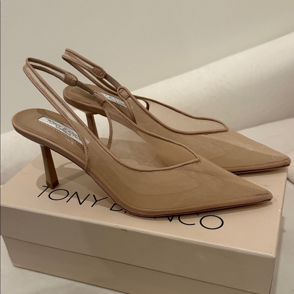 Tony Bianco Shoes - Tony Bianco Nude Heels